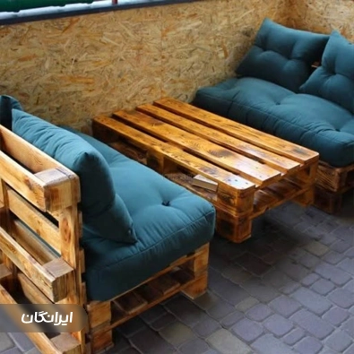 پالت چوبی لاهیج