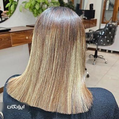 سالن کراتین و ابریشم سازی شاینی
